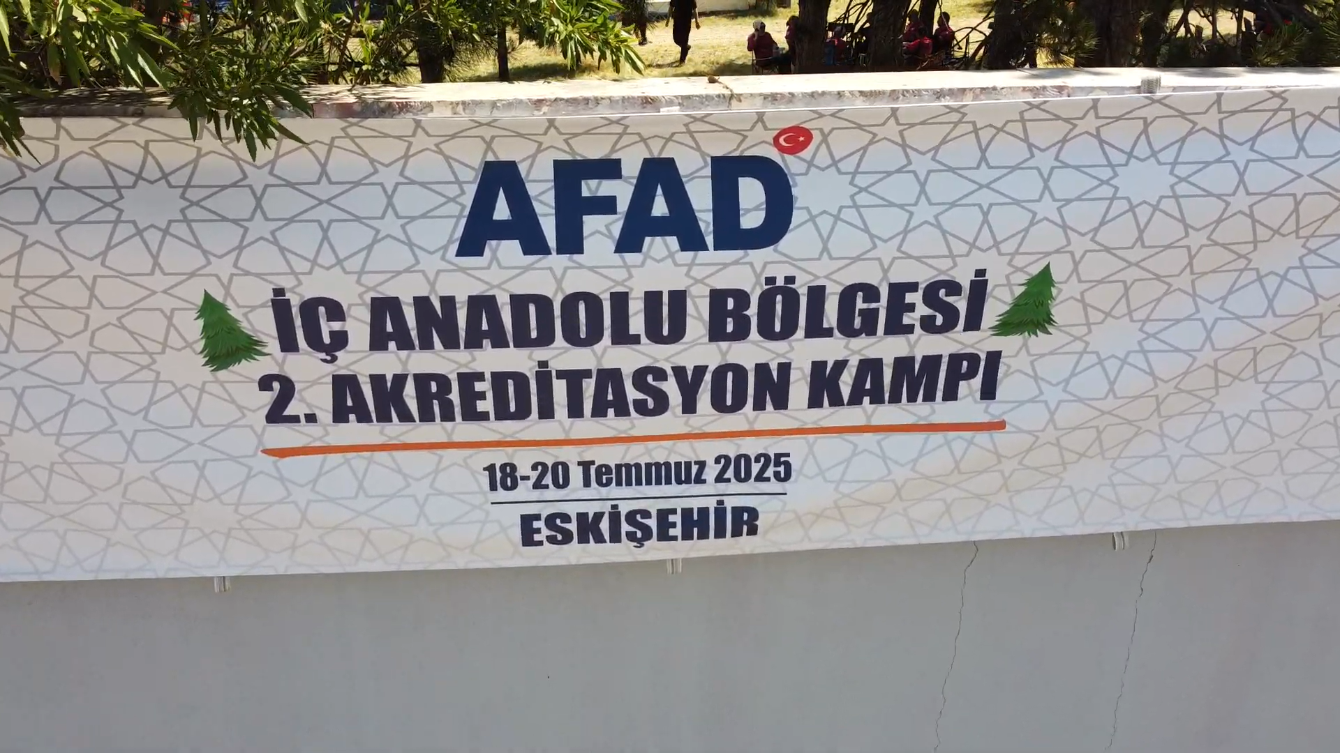 Nezir, AFAD Akreditasyon Kampı'ndaydı